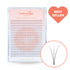 3D Premade Volume Fans Ultra Dark Short Stem Premade Lashes