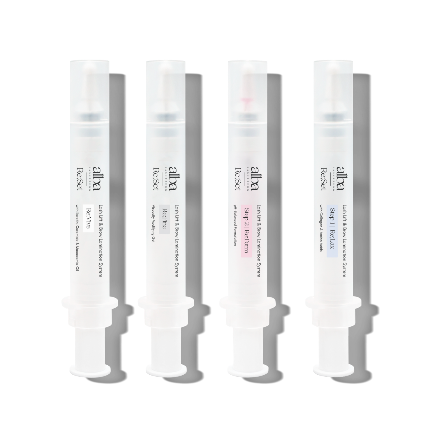 Re;Set Lash Lift & Brow Lamination Set | Alba