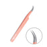 Signature Coral Pink Lash Tweezers – Crane