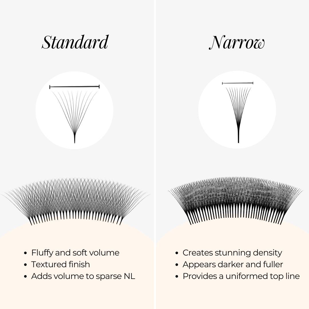 Loose Promade Fans Bundle — Narrow 6,000 Fans