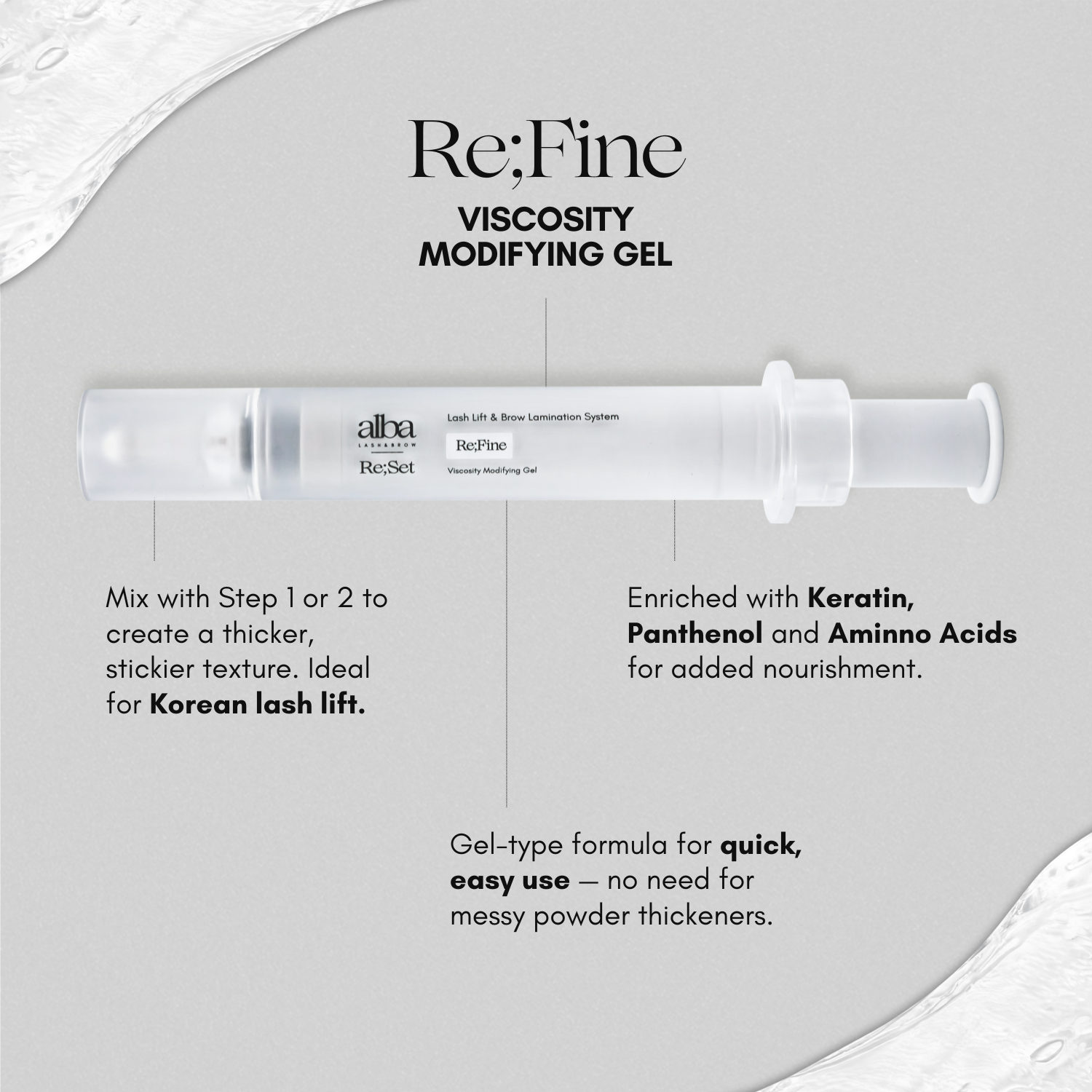 Re;Set Lash Lift & Brow Lamination Set | Alba