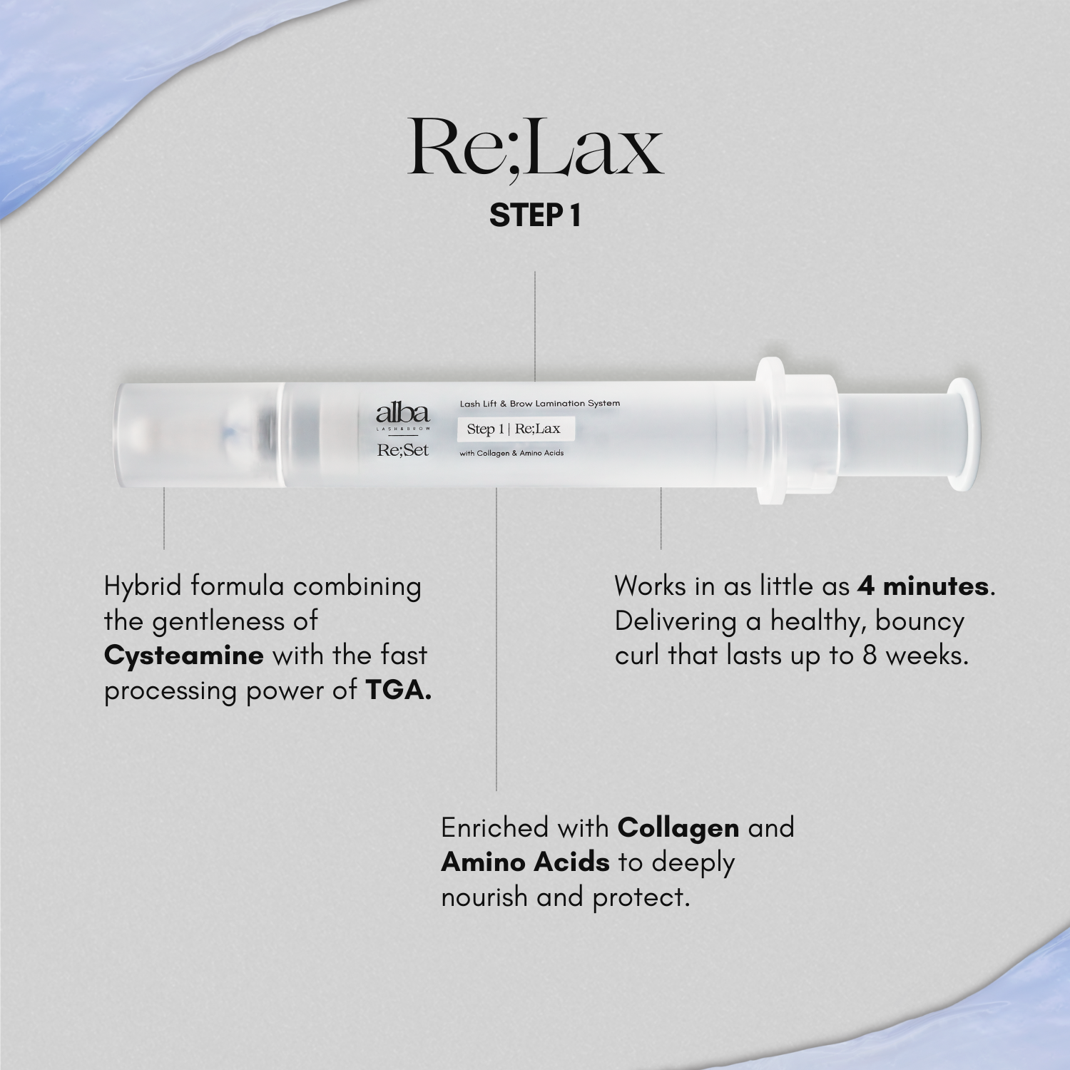 Re;Set Lash Lift & Brow Lamination Set | Alba