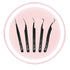Signature Jet Black Tweezer Bundle for Eyelash Extension