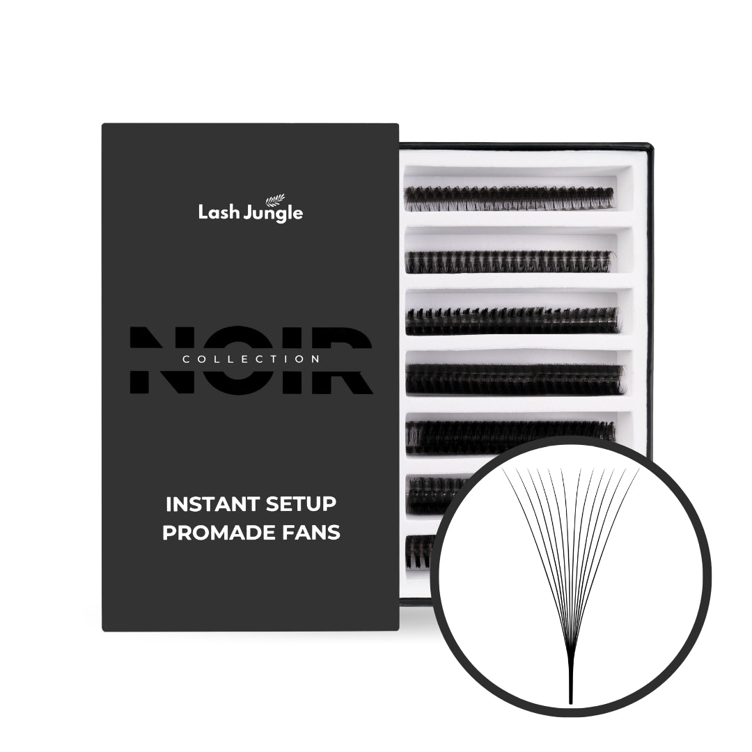 12D Narrow Instant Setup Promade Fans (1000 Fans) - NOIR Collection