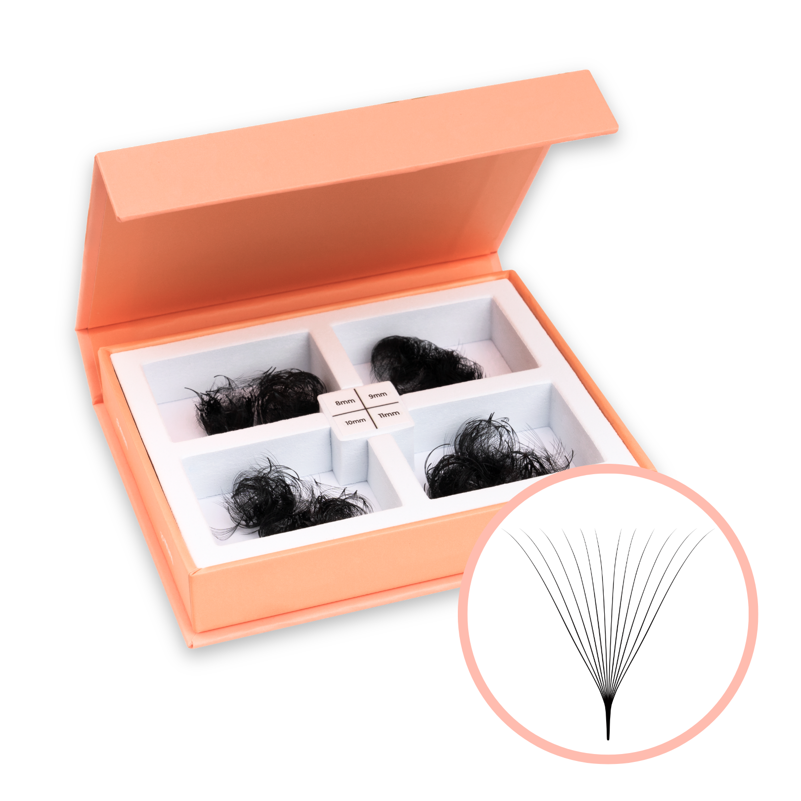 12D Loose Promade Fans - 1000 Premade Volume Lashes