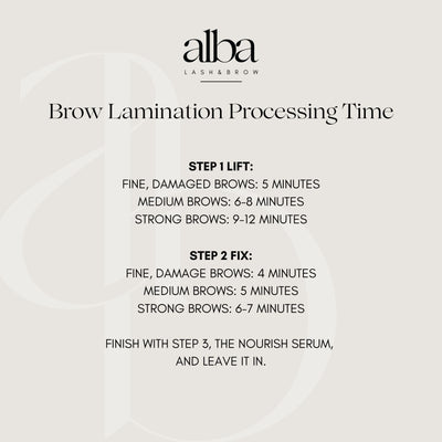 Alba Triple Care Lash Lift & Brow Lamination Kit