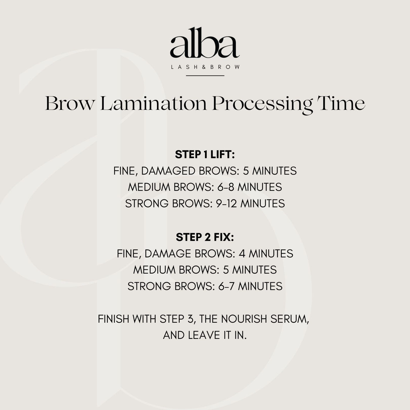 Alba Brow Lamination Kit