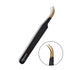 Fibre Tip Black Lash Tweezers - Crane for eyelash extensions