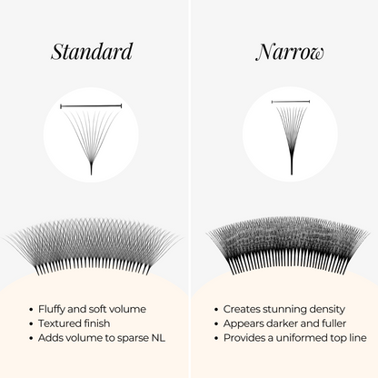 Loose Promade Fans Bundle — Narrow 6,000 Fans