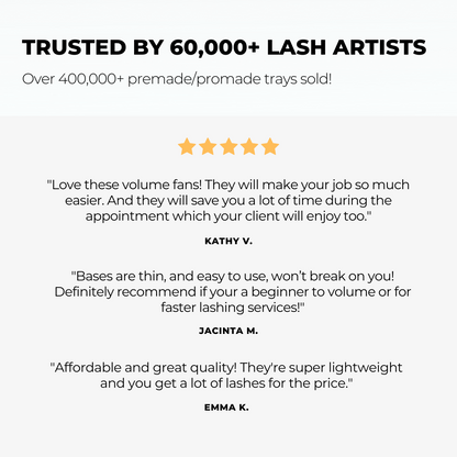 Loose Promade Fans Bundle — Narrow 6,000 Fans