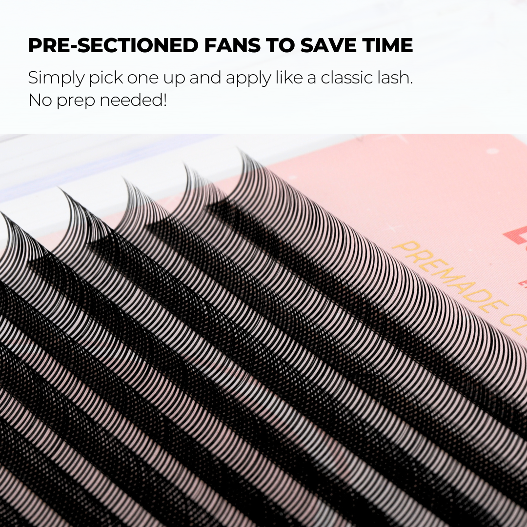 Premade Closed Fans (Clearance)