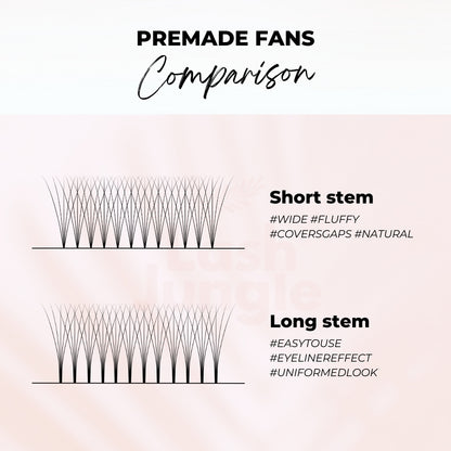 Premade Fans Sampler — 6x Mixed Trays