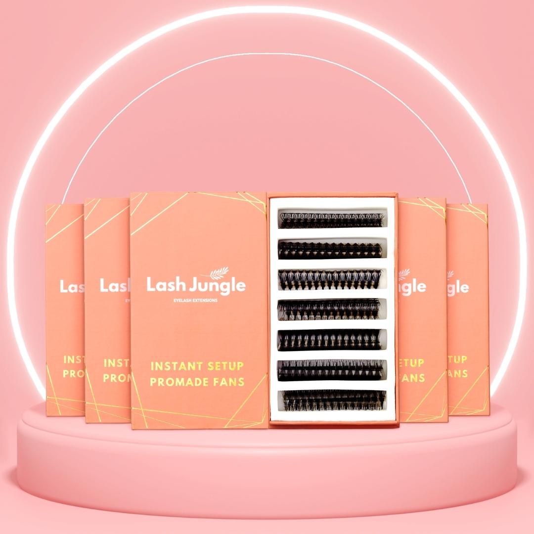 Instant Setup Promade Fans Bundle Lash Jungle