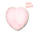 Gemstone Lash & Glue Holder Adhesive Palette - Pink Heart