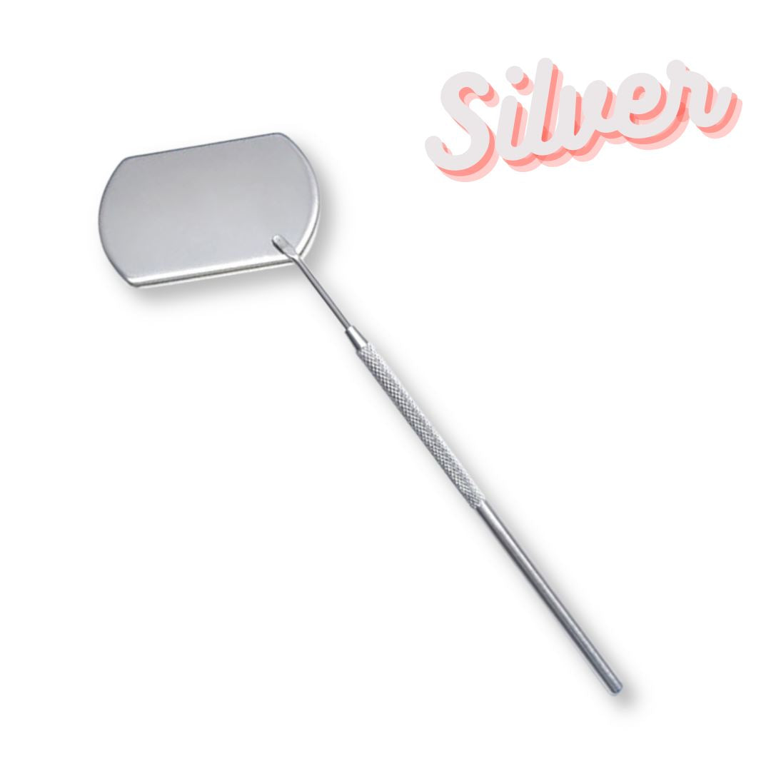 Silver Large Lash Mirror for Eyelash Extensions