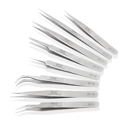 Vetus ST-10 Tweezers for Eyelash Extension 